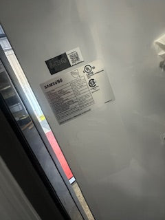 Samsung - Bespoke 29 cu. ft. 4-Door French Door Refrigerator with AI Family Hub+ - WHITE GLASS